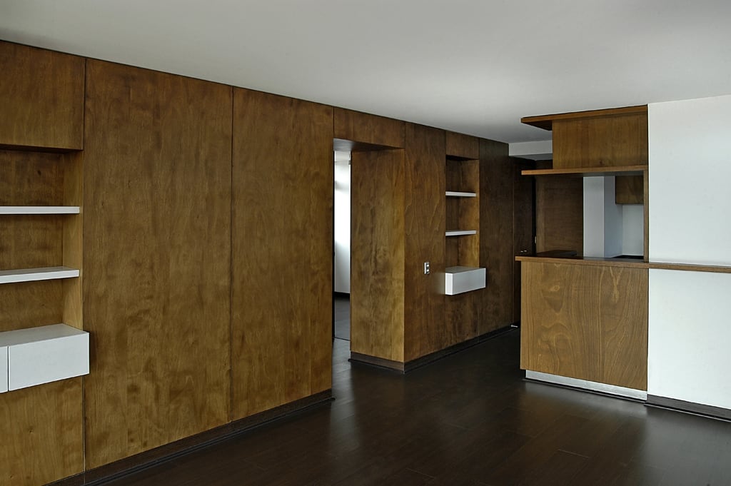 Espacio interior del proyecto habitacional Martín de Zamora.